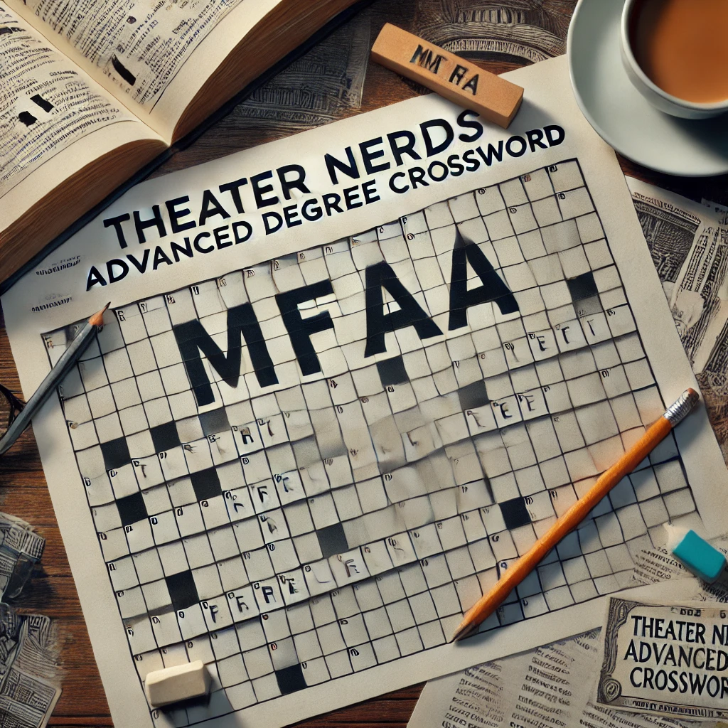 Theater Nerds Advanced Degree Crossword
