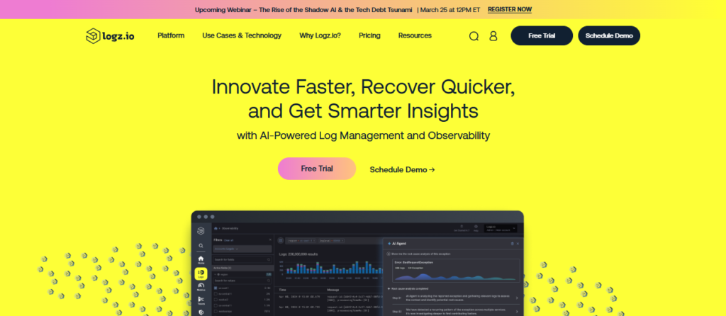 7 Best Log Management Tools for Real-Time Monitoring in 2025 Logz.io 2025